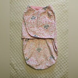 Starting Out Pink and Gray Patterned Diaper Cover